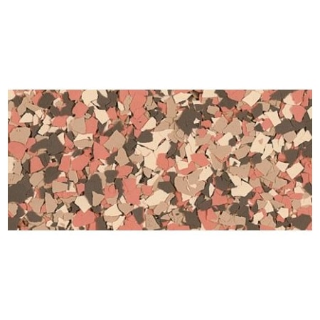 Sika Sikafloor Decoflake 1/8in Vinyl Flakes Terra Cotta 50lb Box 189219